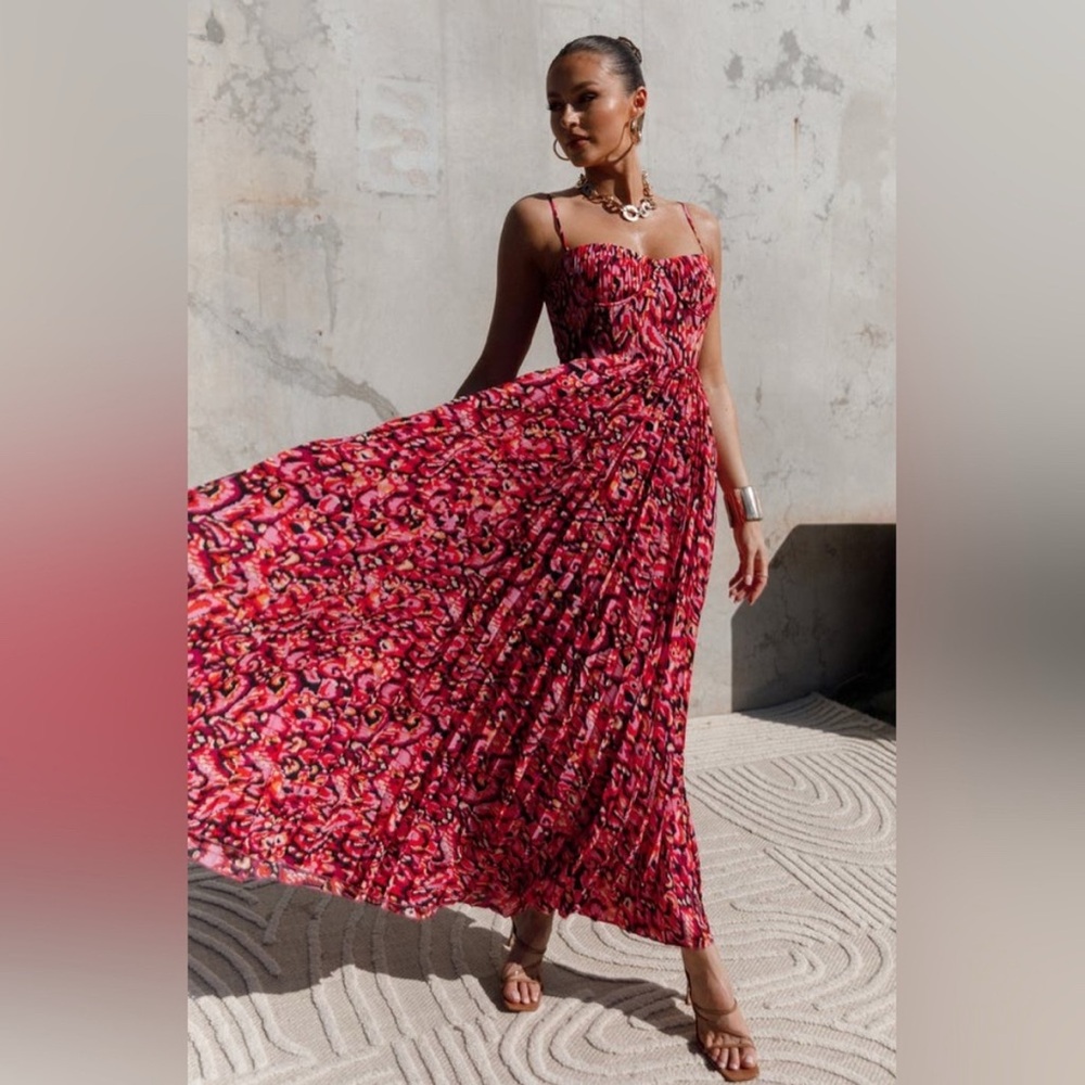 NWT Petal & Pup xl xxl maxi dress fall Nordstrom’s anthropology